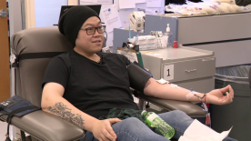 B.C. cancer survivor wants to inspire others to donate blood